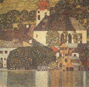 Gustav Klimt Church at Unterach on Lake Atter (mk20) Norge oil painting reproduction